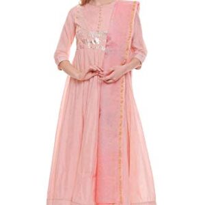 BIBA Women's Cotton Salwar Suit Set