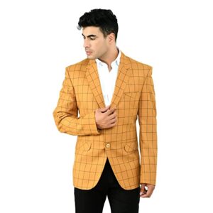 DELEXO Menï¿½s Designer Blazer